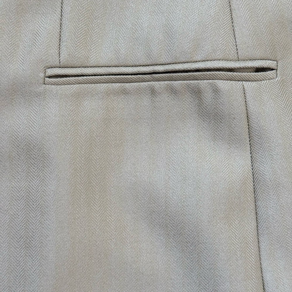 Giorgio Armani Classico Borgo 21 Line Light Cream Three-Button Men’s Suit Sz46 - Picture 6 of 12